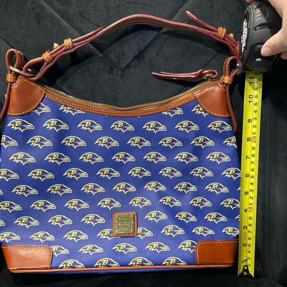 Dooney & Bourke Baltimore Ravens Hobo Purse - Picture 12 of 12